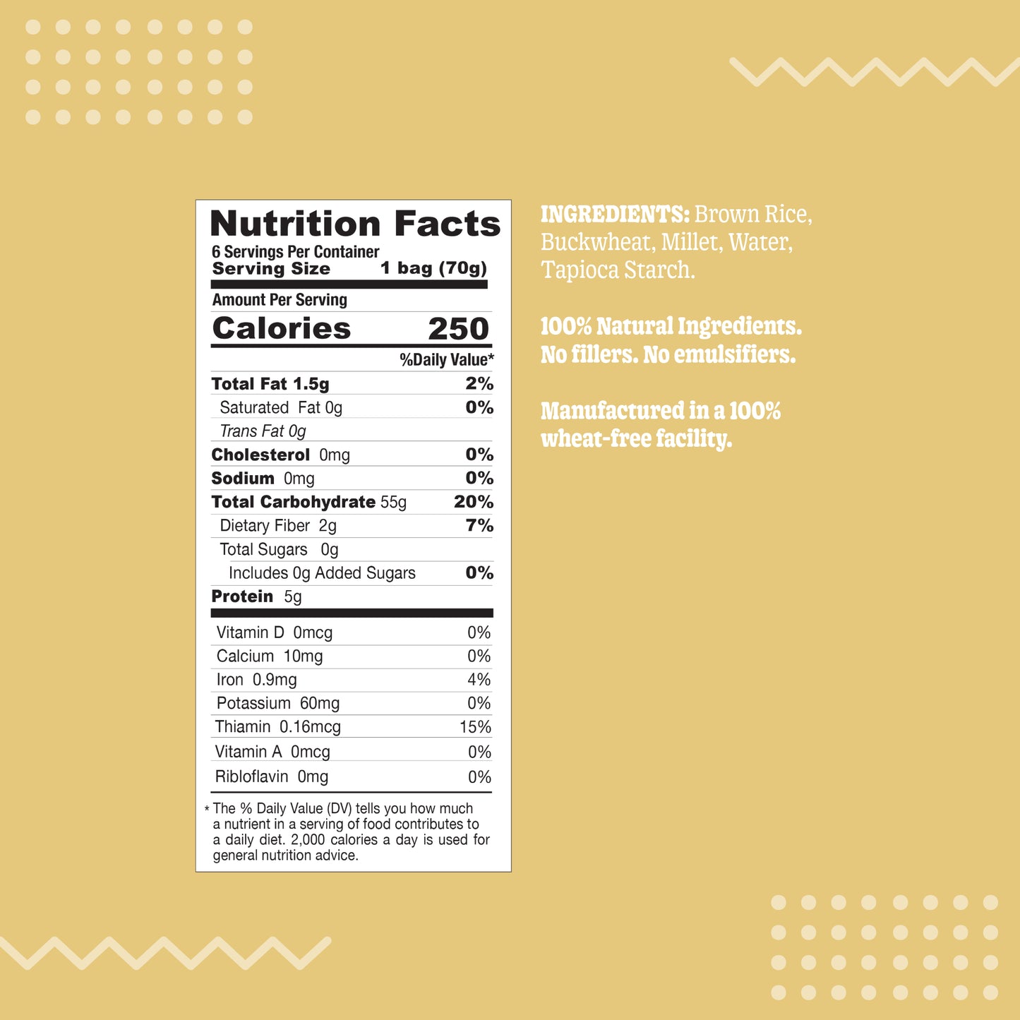 SAMABILA Multigrain Ramen (Pack of 6)