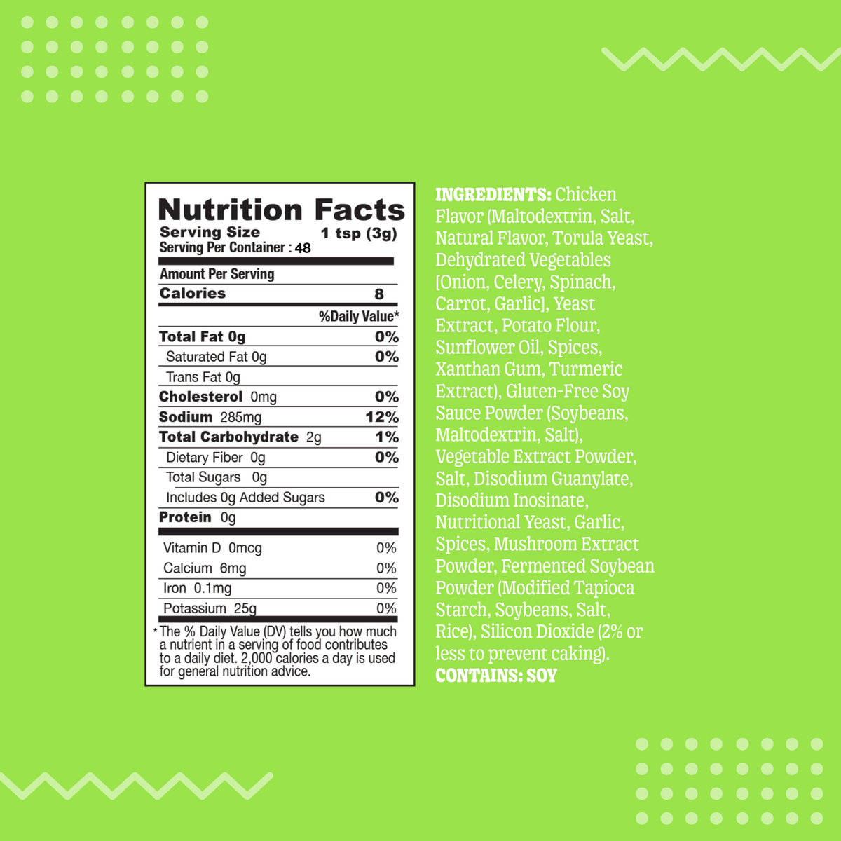 Chicken Lite Instant Ramen Seasoning (35% LESS SODIUM)