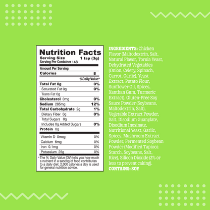 Chicken Lite Instant Ramen Seasoning (35% LESS SODIUM)