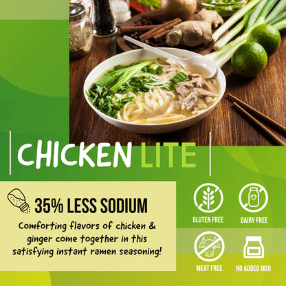 Chicken Lite Instant Ramen Seasoning (35% LESS SODIUM)